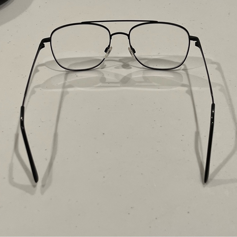 Emporio Armani Mens Aviator Style Eyeglasses - Picture 4 of 16